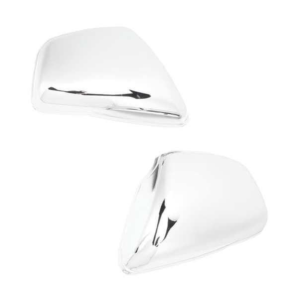 2 Pcs Left and Right Battery Side Cover Lightweight Sturdy Battery Side Guard Protector Replacement for Virago Chrome Plated