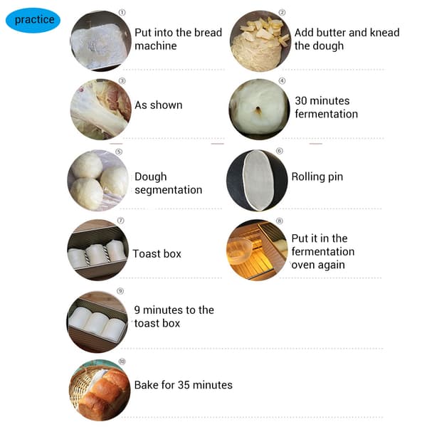 Bread Improver 50g Dry Yeast Companion Bulking Agent Kitchen Baking Material