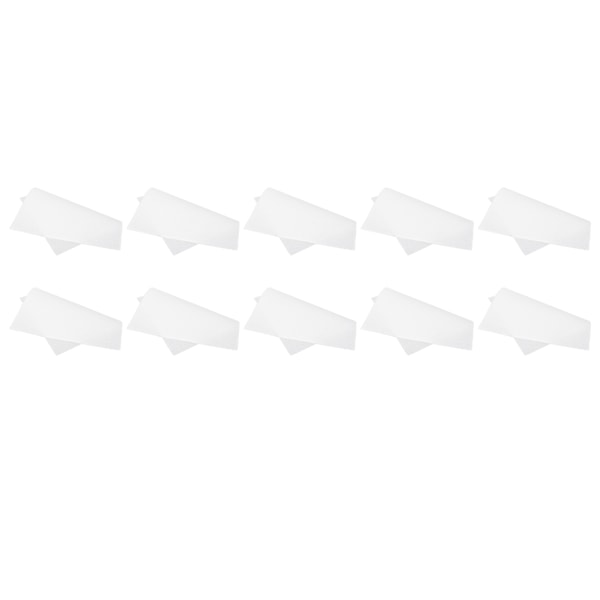 10 st 14 Count Broderityg 30x30cm DIY Vitt Mjukt Korsstygnstyg Broderityg Bomull för Handarbete