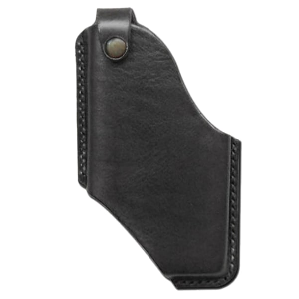 Retro PU Leather Phone Holster Professional Stylish Protective Mobile Phone Belt Pouch Holster Cover Case for Belt Black L