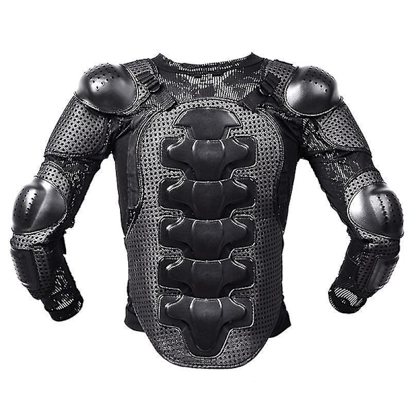 Rød Herre XXXL Full Body Armor Beskyttelsesjakke med Rygbeskyttelse til Street Motocross