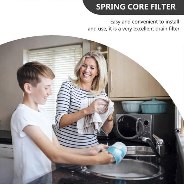 Avløpsfilter Kompatibel med vask, avløpsplugg, avløpssil, sprettkjerne, vannstopper[LD]