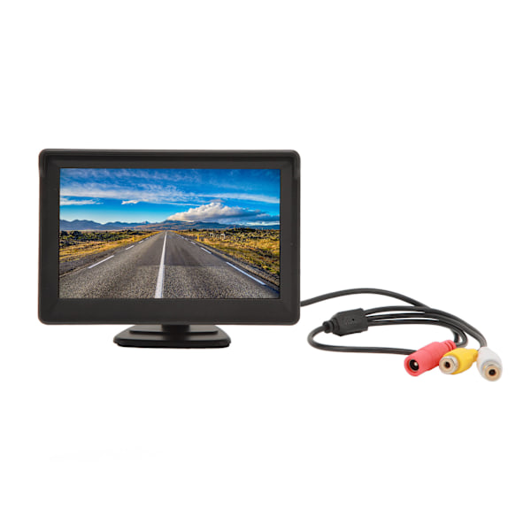 5in 720p HD Backup Camera Monitor Backkamera Monitor för Lastbil Trailer RV Pickup