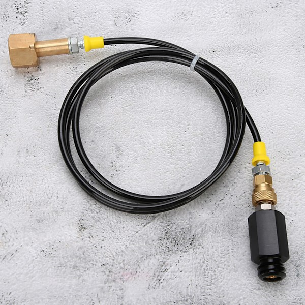 1,7 m CGA320 Gevind CO2 Sodavand Ekstern Slange Adapter Sæt til Køkken Sodavand Cylinder Spand