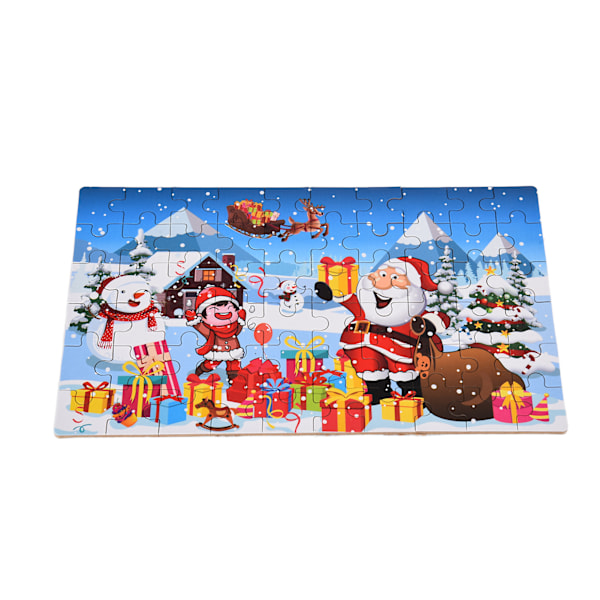 Jul Pussel Enkelt Roligt Barnpussel Snötyp Jul Pussel Julklapp