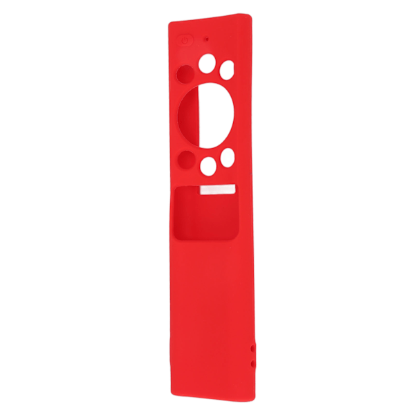 TV-fjärrfodral Silikon Hudvänlig Anti-Slip Tvättbar Fjärrkontroll Skyddsfodral för SAMSUNG BN59 Red