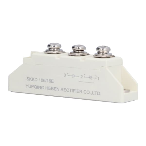 Bro-likeretter 3 terminaler Likeretterstrømmodul for kretskontroll 1600V SKKD 106/16E