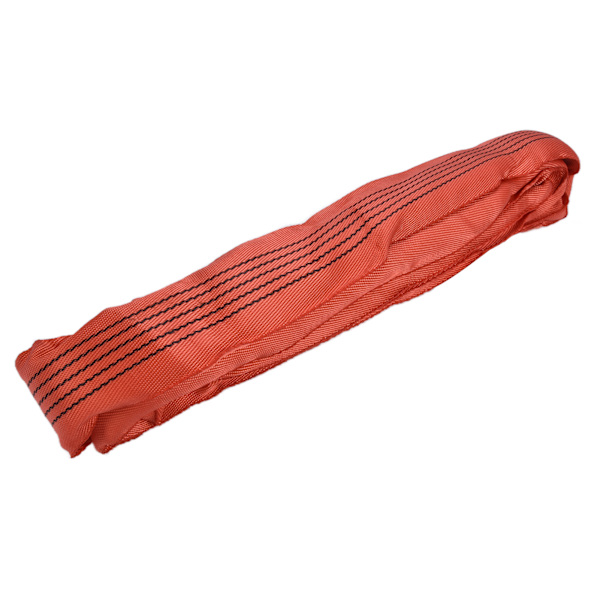 5T rund lyftsele PES Endless Loop Crane Webbing remmar Riggtillbehör Bred 75mm2 meter