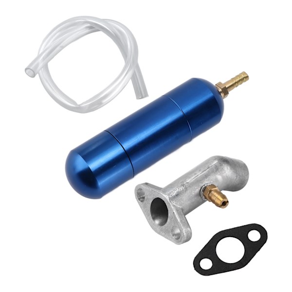 Kraftförstärkningsflaska 32 mm Insugningsgrenrör Biltillbehör Passar för 66cc 80cc 2-taktsmotor Motoriserad cykel