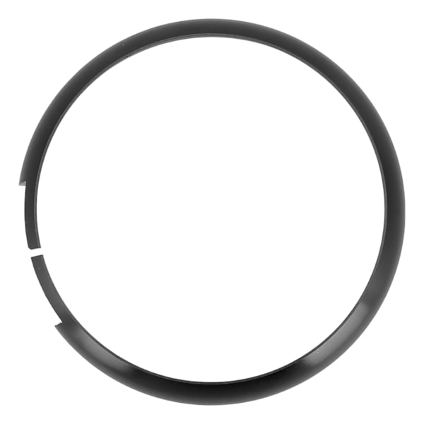 Fjernbetjening nøglering, udskiftning af aluminiumslegering til MINI R55 R56 R57 R58 R59 R60Sort