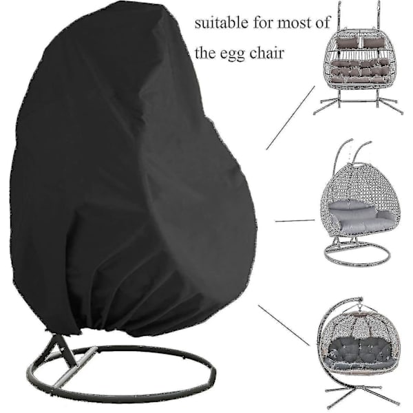 Vedenkestävä Ulkokäyttöön Sopiva Kaksoismunaistuinten Peite - Suuri 91' X 80'