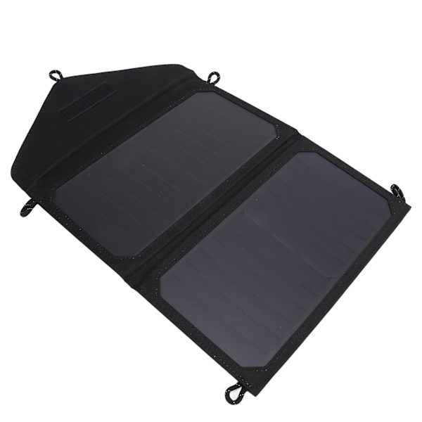 Bärbar solpanel 20W hopfällbar solpanel batteriladdare flexibel för utomhuscamping vandring picknick