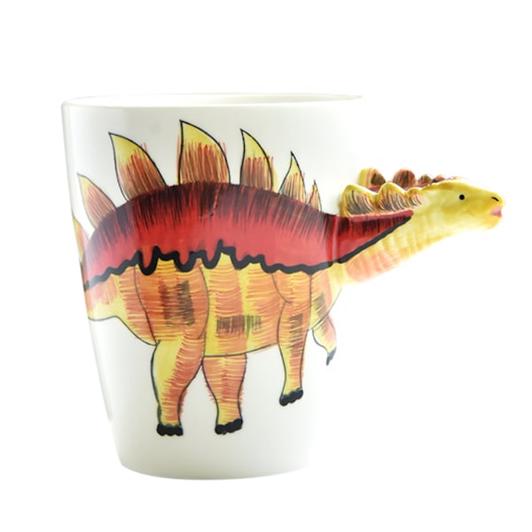 400 ml dinosaurformet krus Sød dyr keramisk krus Kontorkrus morgenmad krus