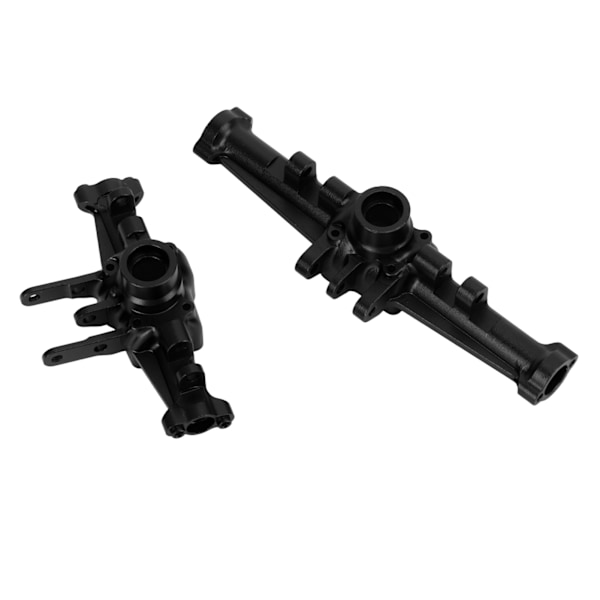 RC framaxelhus kåpa Set CNC-bearbetad Heavy Duty RC biluppgraderingsdelar för Traxxas 1/18 RC bil svart
