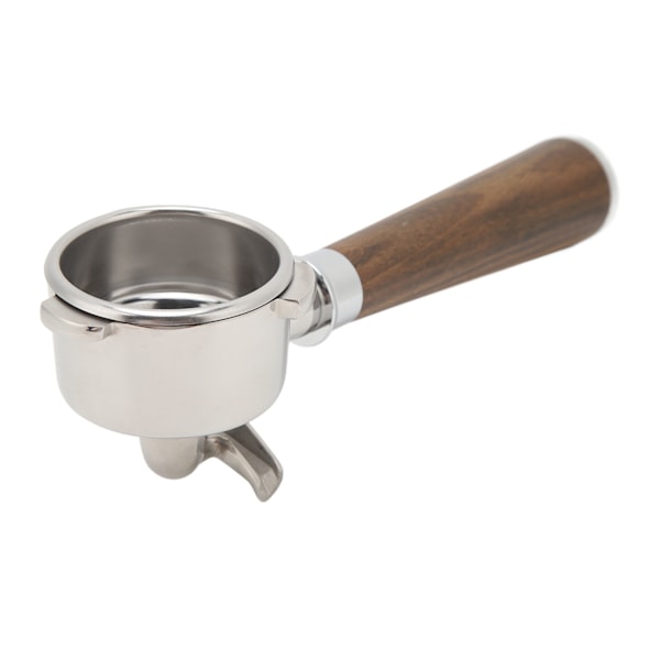 54 mm ruostumattomasta teräksestä valmistettu portafilterin kahva kolmella korvalla, kaksinkertaiset suuttimet, portafilter Breville 870 880 Blackthornille
