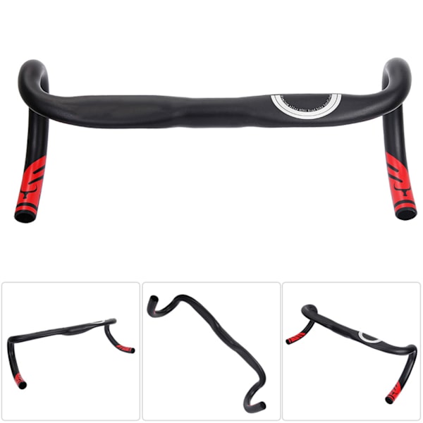 Ultralätt hopfällbar aluminiumlegering Cykelväg Mountain Racing Bike Styre Drop Bar