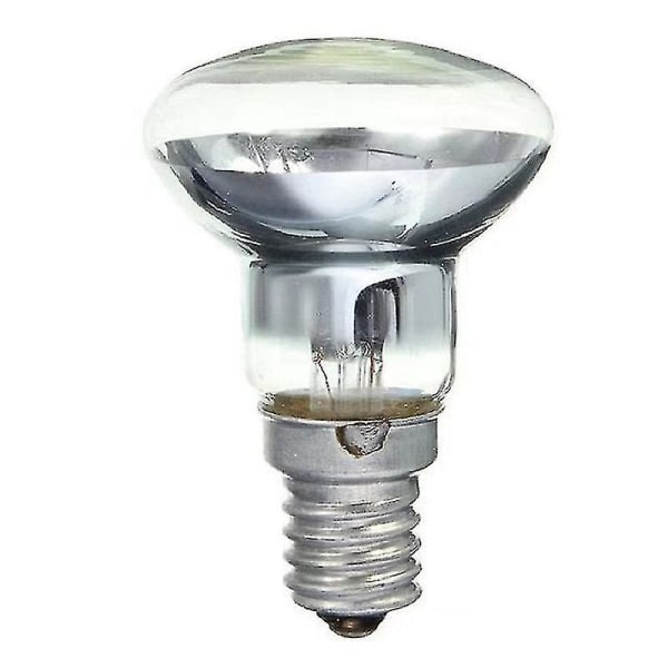 R39 E14 30w Laavalamppu Polttimo Pienet Edison Screw Ses Heijastin Laavalamppu Polttimot Lämmin valkoinen 2800k R39 Himmennettävä (2 kpl)