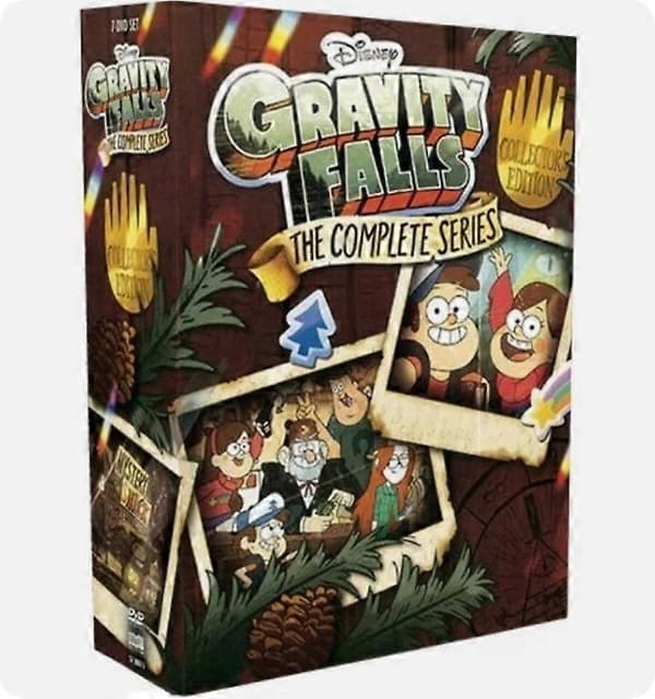Gravity Falls – Den komplette serie DVD, 7 diske, engelsk version, boxset[LD]