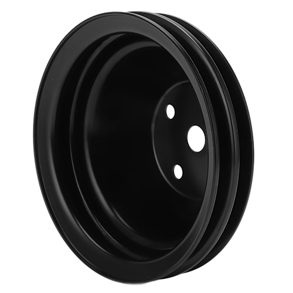 Vevaxelsvänghjulspulja Dubbelspår Lång Vattenpumpspulja Ersättning för Chevy Small Block SBC 262 350 400 Motor