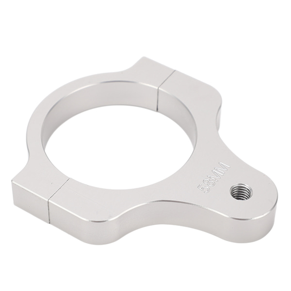 Steering Damper Fork Frame Mounting Clamp Vibration Reduction Lightweight Damper Fork Mount Support Holder for Motorcycle 58MM