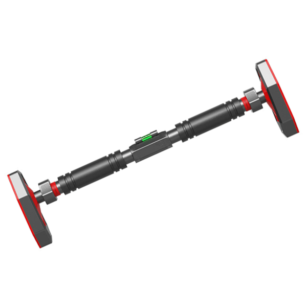 Døråpning Pull Up Bar Chin Up Bar Total overkropp treningsstang for hjemmegym Trening Fitness Gjeldende installasjonsavstand 65‑100M Svart Rød
