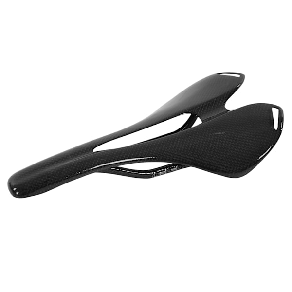 Cykelsittdyna 3K sadelsits ihålig Andas full kolfiber för mountainbike landsvägscykel blank yta