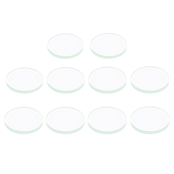 Rund platt klocklins Professionell rund platt glasreservdelar för urmakarreparation