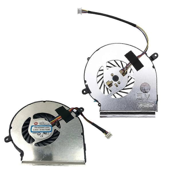 CPU GPU-fläkt Kompatibel med MSI GE62VR GL62M GP62MVR GL62VR MS-16JB MS-16J9 Laptopkylare GPU
