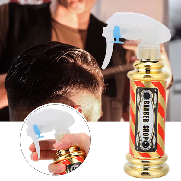 Frisörsprayflaska Salong Frisörsalong Hårstyling Vattensprayvattenkokare 150ml Guld