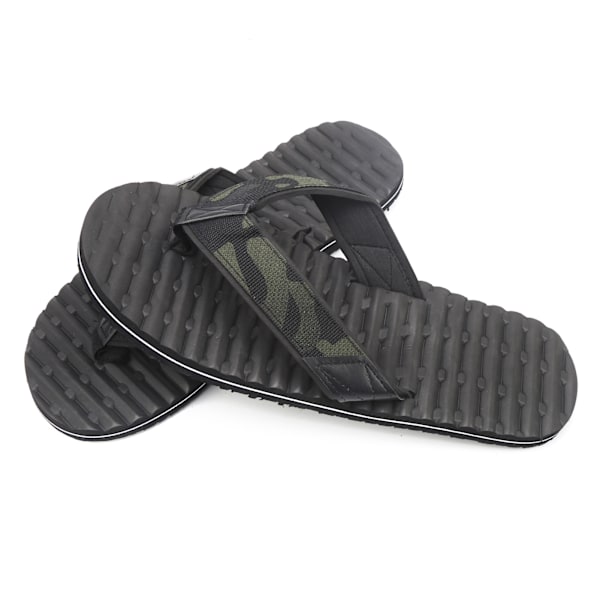 Lättviktsflipflops för sommaren MultiLayer Anti-Slip Tofflor Mjuka EVA flipflops(39 )