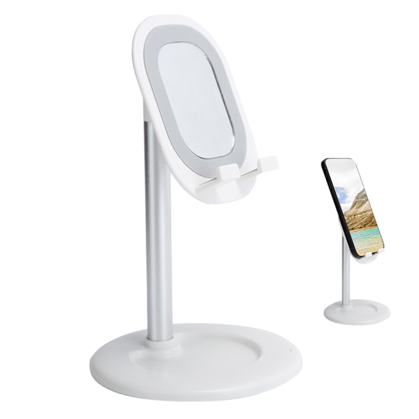 ZOS‑F012 Speil Skrivebord Mobiltelefon Nettbrett Stativ Webcast Online Kurs Telefonholder