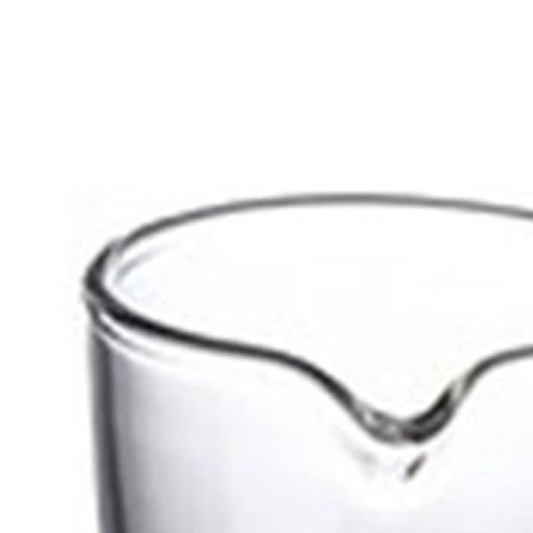 50 ml mini glasmålekande med tud, enkel kaffemålekande, kaffeshotglas med træhåndtag til mælk og fløde