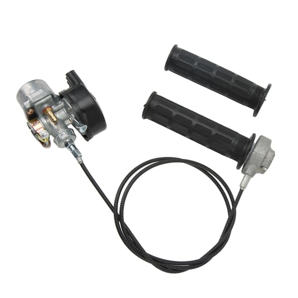 Carburetor Throttle Handle Cable Kit for 49cc 60cc 66cc 80cc 2-Stroke Engine Motorized Bicycle