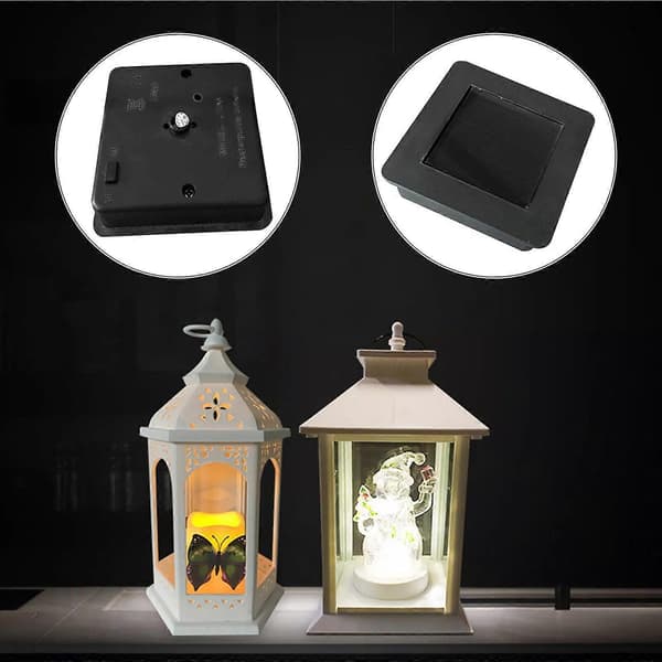 ST/4 ST Solcellelampe Erstatning Topp Firkantet Solcellepanel Topp Erstatning jy B 4PCS