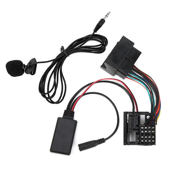 Mikrofonadapter Aux-lydkabel Bluetooth 5.0 Plug and Play Udskiftning til 5-serie E60 E61 2002-2014
