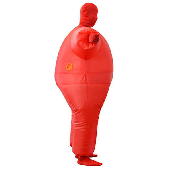 Oppblåsbar helkroppsdrakt Sumoklær Walking Doll Morsom Rød for høyde 1,6 m - 2,2 m