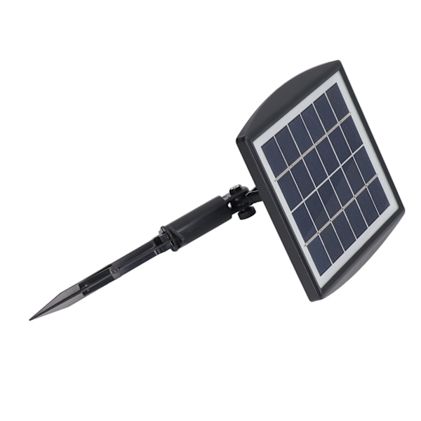 Solcelledrevet Akvarieluftpumpe Oxygenator Solenergi Luftpumpe Lav Støj Sol Dam Luftare med 2 Luftboblesten til Dam