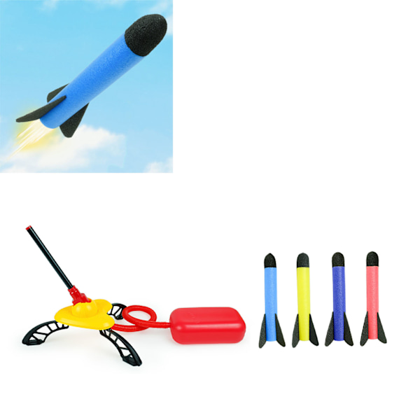 Launcher Legetøj Tramp På Batterifri Blød Skumfod Fod Launch Legetøj til Børn 3 År og Ældre