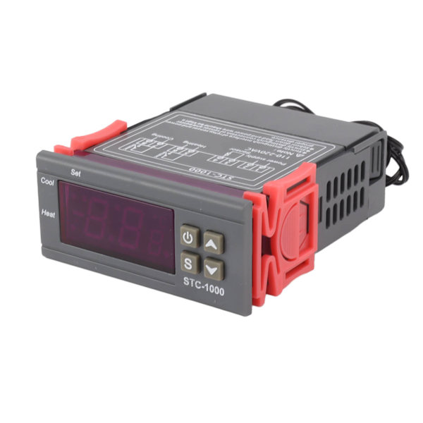 Stc 1000 Thermostat Switch Electronic Digital Display Microcomputer Temperature Control Switch Aquarium Hatching Thermostat 110V-220V