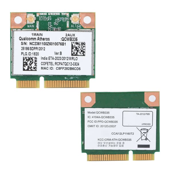 Qualcomm Atheros AR9565 QCWB335 150M Mini PCI-E Bluetooth langaton verkkokortti