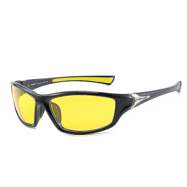 Sports polariserede solbriller til mænd Cykling Kørsel Fiskeri 100% UV-beskyttelse