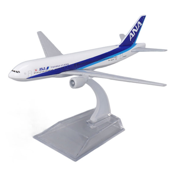 Flygplansmodell Japan Airlines B777-200 Simulerad flygplanslegering flygplansmodell för barn Present heminredning