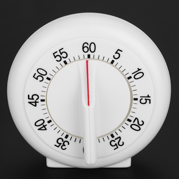 60 Minuter Rund Form Timer Kök Matlagning Ring Mekanisk Counter Väckarklocka