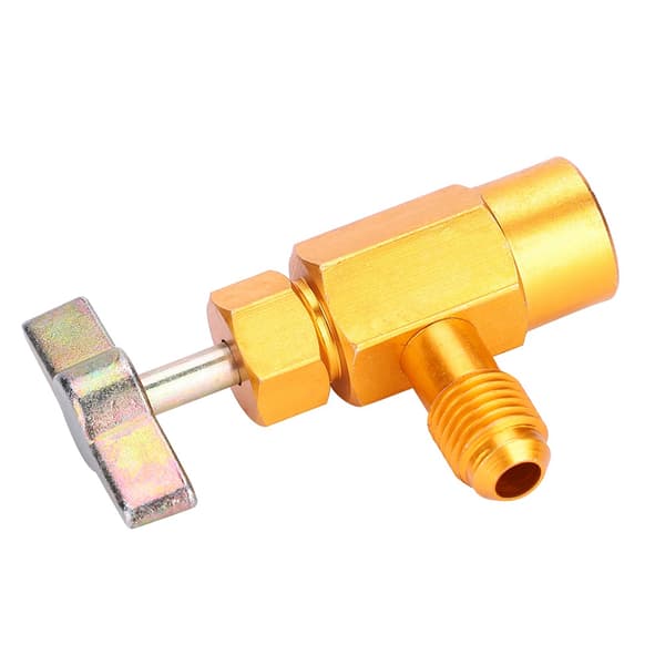 R-134a R-134 AC Refrigerant Can Tap 1/2\" Thread Valve Tool