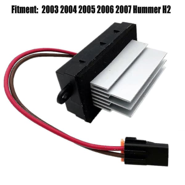 Puhaltimen vastus Hummer H2:lle - Lämmityspuhallin