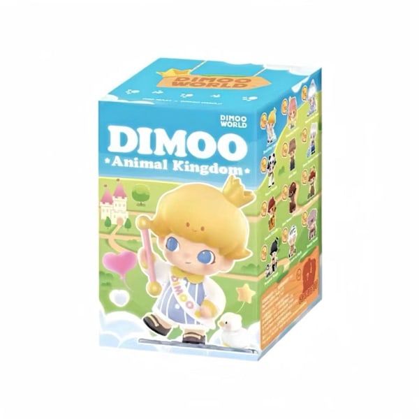 Pop Mart Rab Monster Samlarfigur 9cm Djurriket Överraskningsbox random