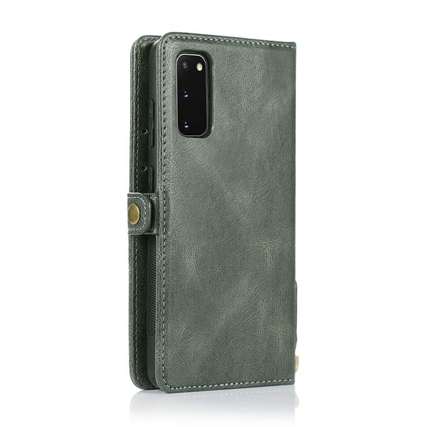 Kompatibel med Samsung Galaxy S20 Plus - Plånboksfodral Brun