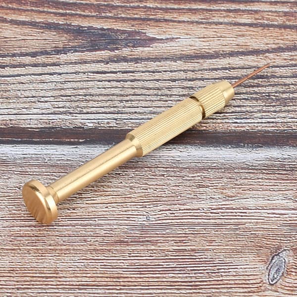 Multifunction Screwdriver Watch Glasses Repair Tool Accessory (Gold Screwdriver)
