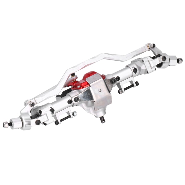 Alumiiniseos Universal korotettu akseli SCX10 ensimmäisen ja toisen sukupolven RC-autoille Hopeinen akseli
