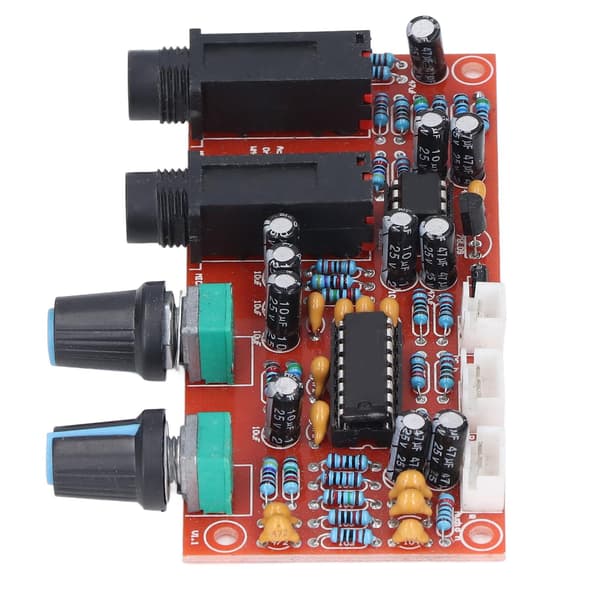 PT2399 Digital Mikrofonforstærker Modul Karaoke Audio Rumklangs Board DC12‑24V